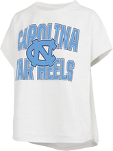 North Carolina "Maxima Glitter" - Short-Sleeve Rounded Bottom Top